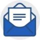 Blue Email Icon